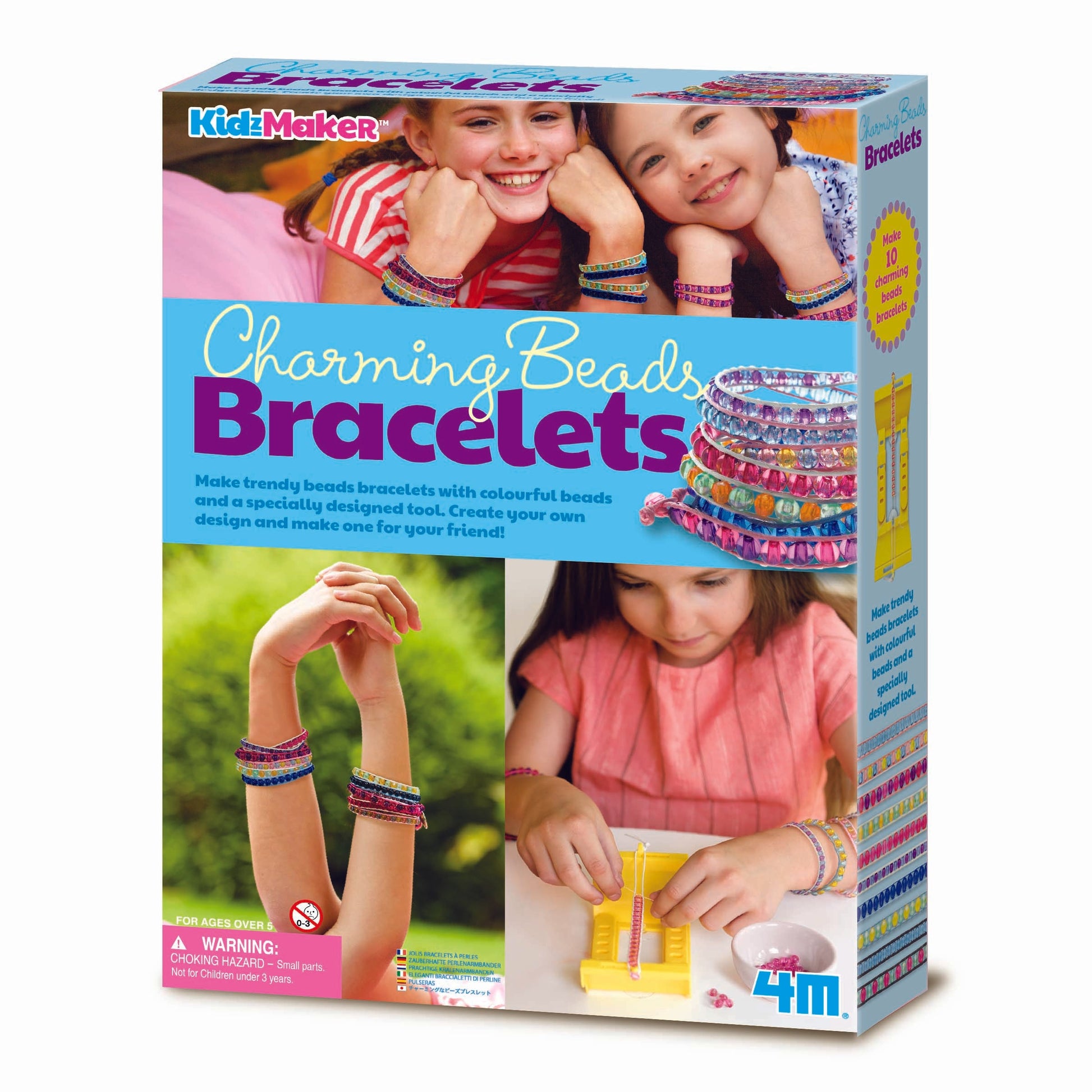 KidzMaker Friendship Bracelets by 4M from Great Gizmos – Great