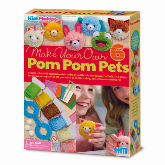 KidzMaker Make Your Own Pom Pom Pets