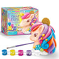 KidzMaker Paint Your Own Glitter Unicorn Bank