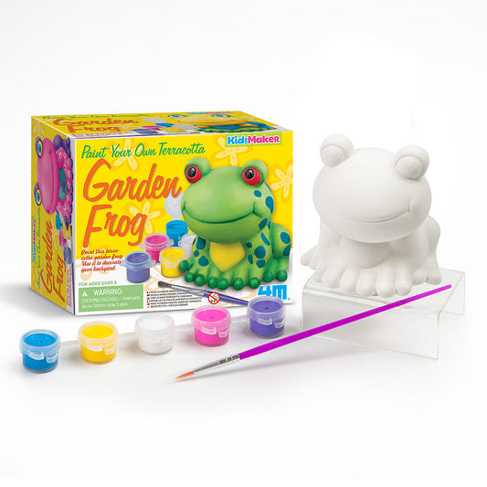 Paint Your Own Teracotta Garden Frog