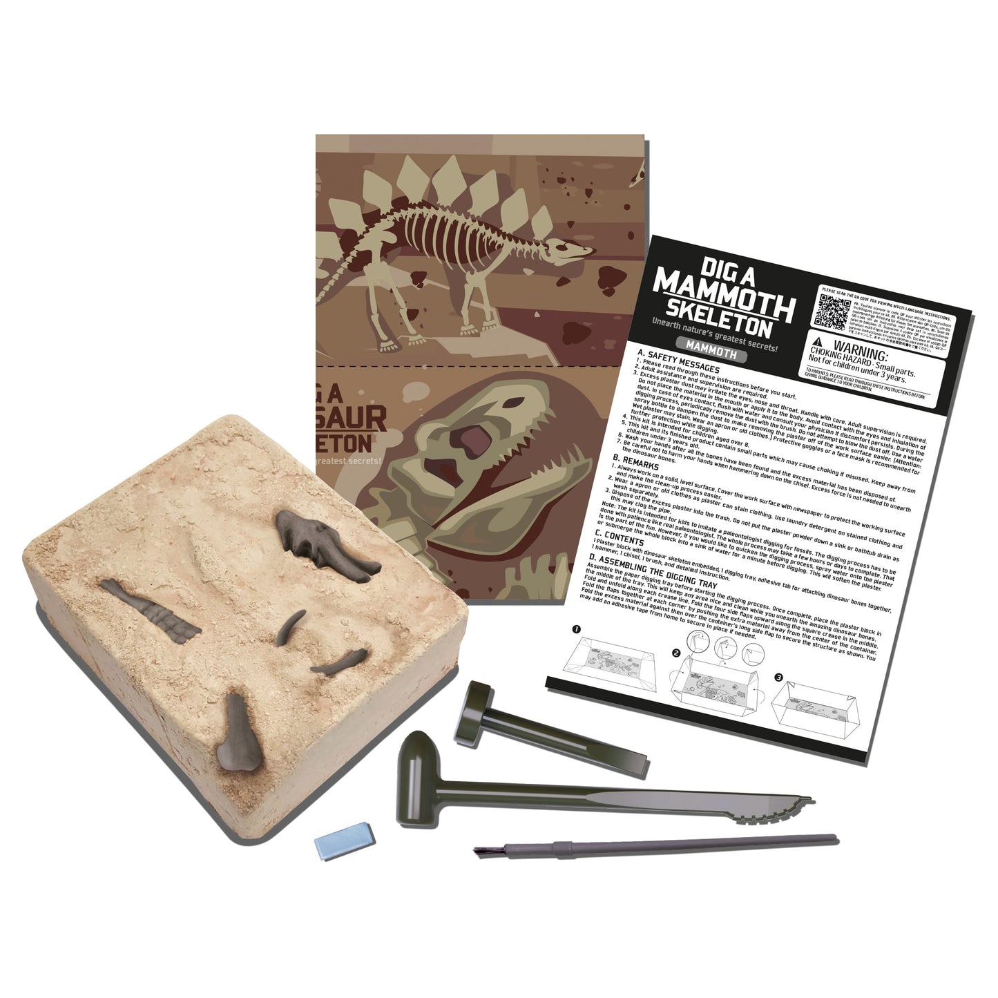 Mammoth Skeleton Excavation Kit