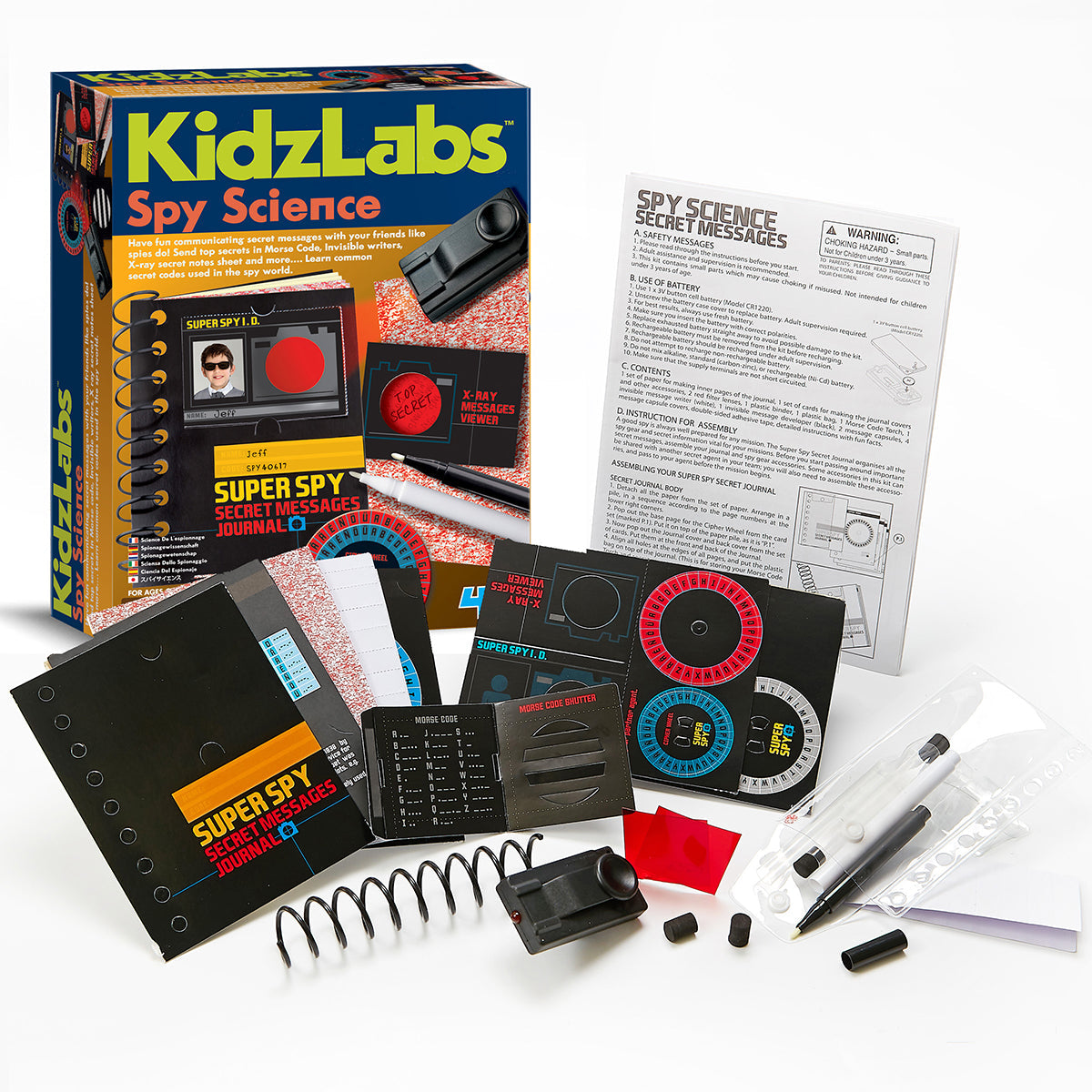 KidzLabs Spy Science by 4M from Great Gizmos – Great Gizmos Ltd