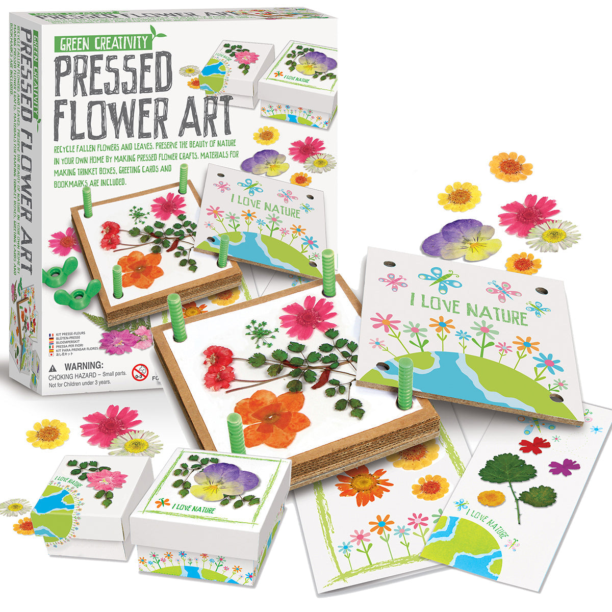 Miniature Flower Press Kit for Adults Two Pack the Tiny Flower Preservation  Kit Includes Two 3 X 3 Presses 