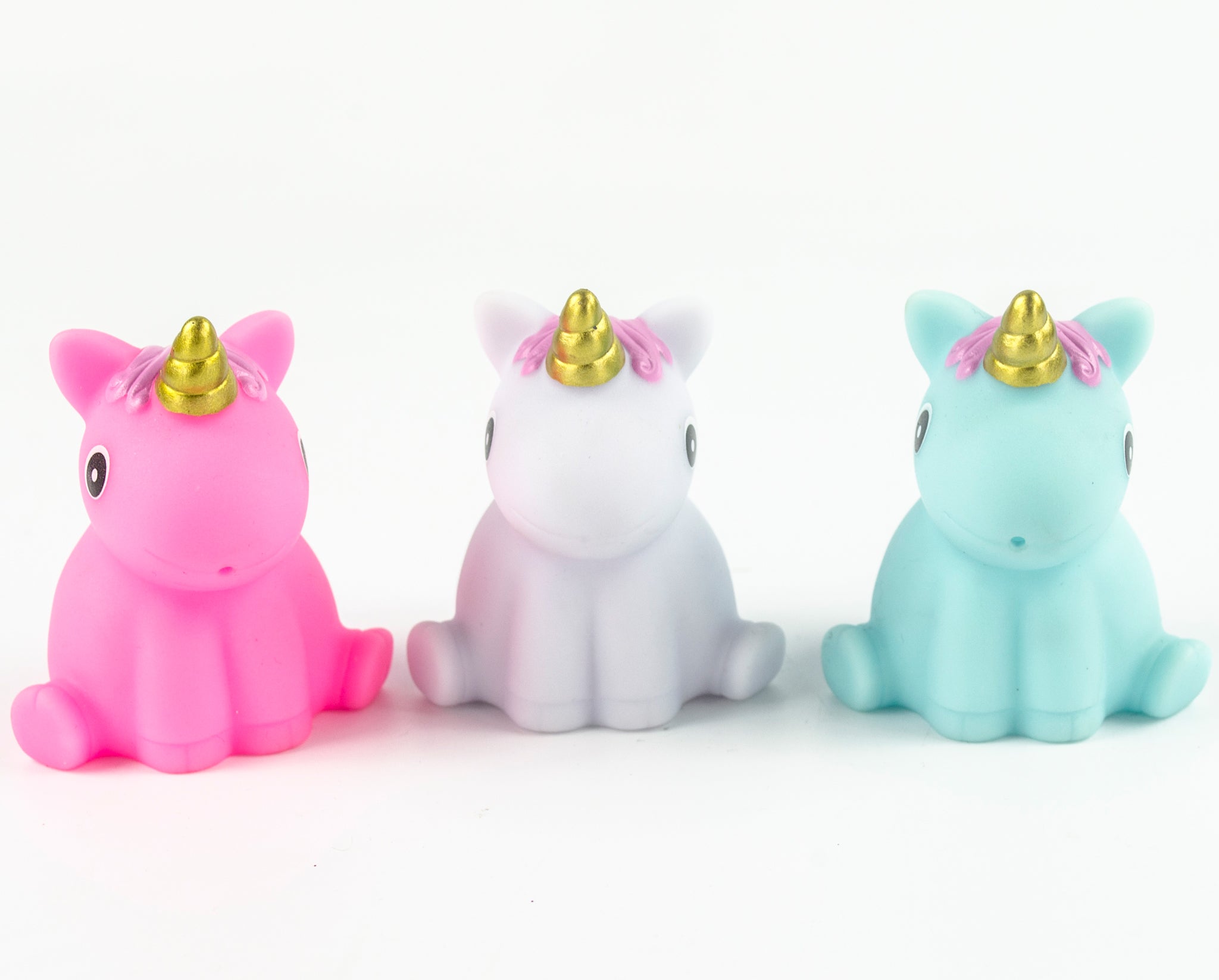 Light up sales unicorn bath toy